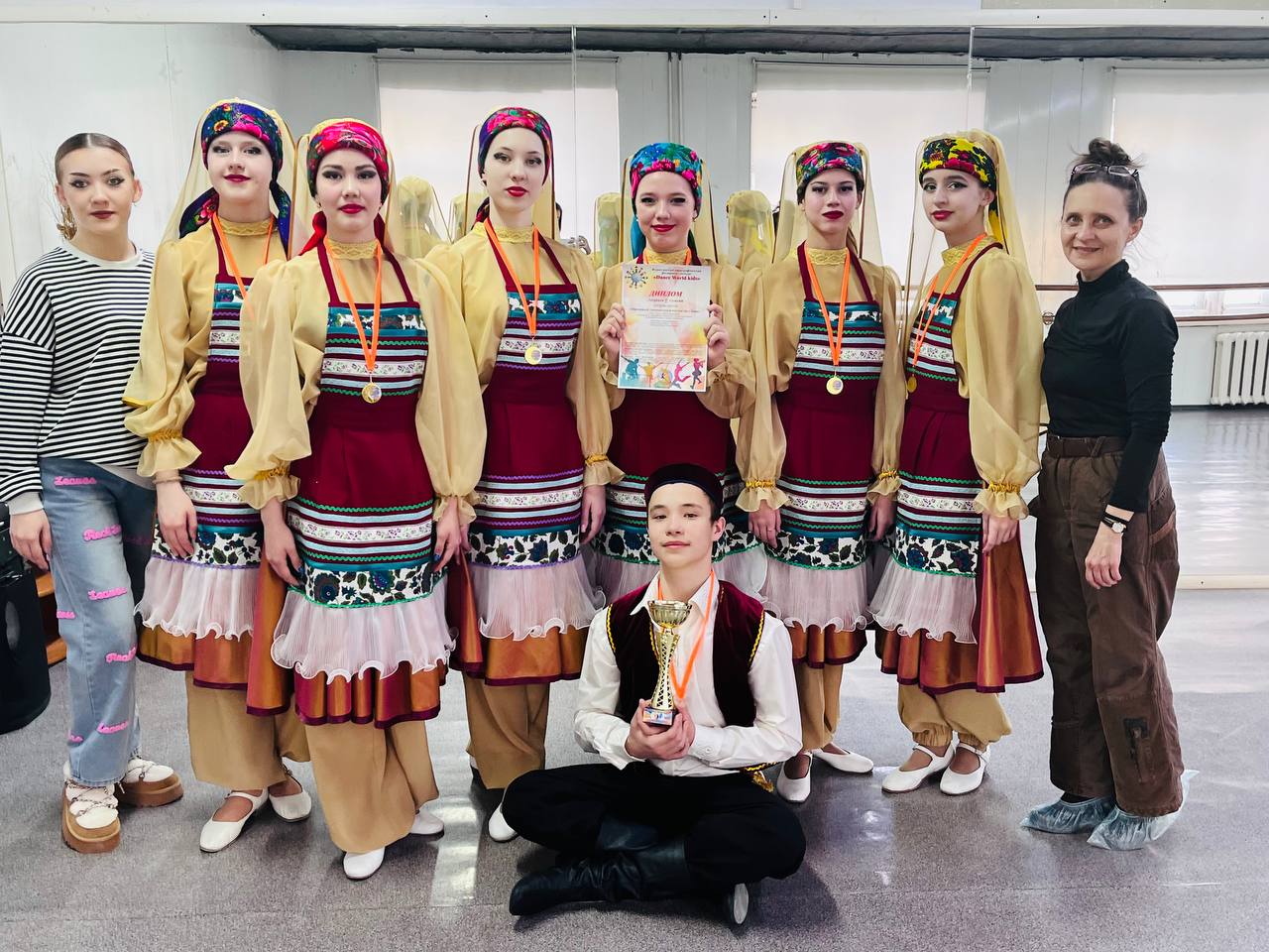 Участие в хореографическом конкурсе «Dance World kids»